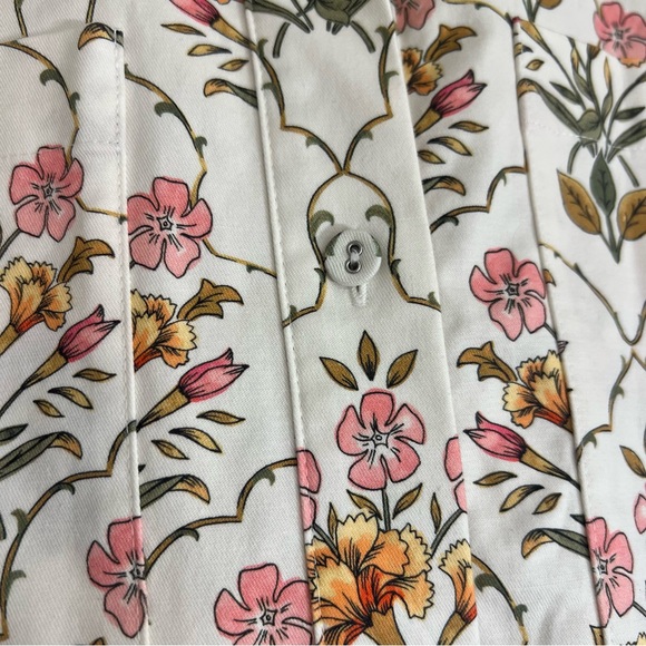 New Favorite Daughter Willow Shacket relaxed fit button down spring floral sz M - Picture 11 of 15
